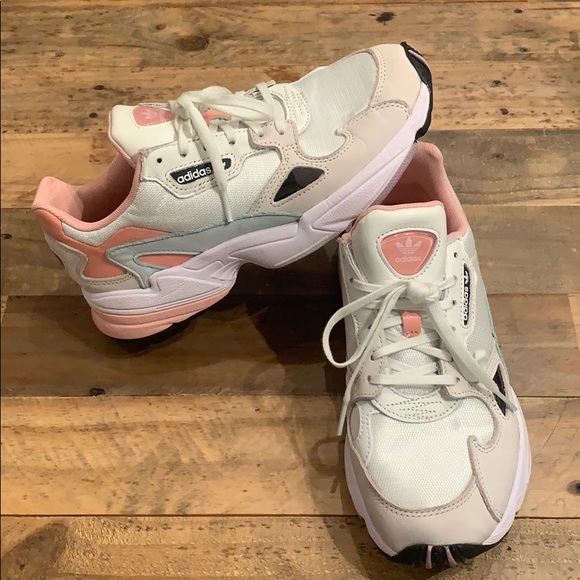 adidas falcon cream peach
